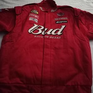 Vintage Nascar Dale Jr Budweiser Chase Authentic Jacket